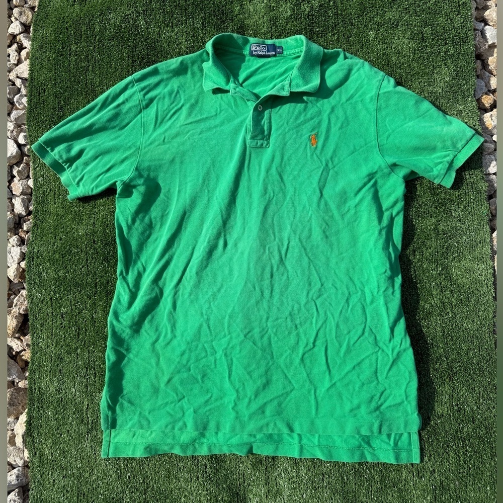 Green Polo by Ralph Lauren Men's Shirt Size XL
